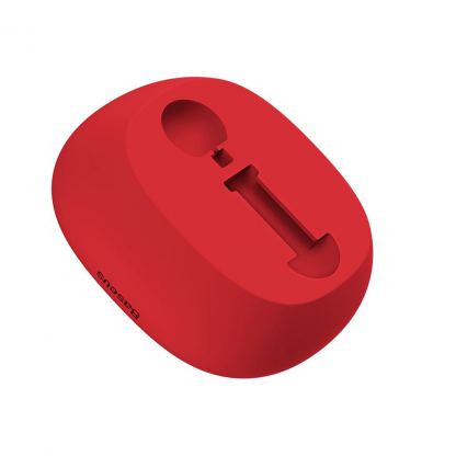 Baseus Apple Pencil Silicone Holder - силиконова поставка за Apple Pencil (червен) 5