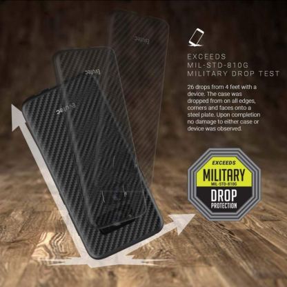 Evutec Karbon AER Series AFIX + Magnetic Mount - кевларен кейс и магнитна поставка за Samsung Galaxy S8 (карбон) 2