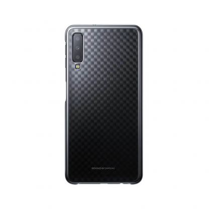Samsung Graduation Cover EF-AA750CBEGWW - оригинален поликарбонатов кейс за Samsung Galaxy A7 (2018) (черен) 2