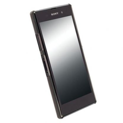 Krusell FrostCover - поликарбонатов кейс за Sony Xperia Z1 (черен-прозрачен) 2