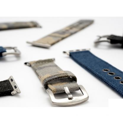 4smarts Cotton Wrist Band - памучна каишка за Apple Watch 38мм, 40мм (камуфлаж) 2