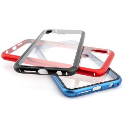 4smarts Magnet Cover ALO-X - алуминиев магнитен кейс за Huawei P20 Lite (черен)  3