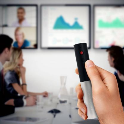 Satechi Bluetooth Aluminum Wireless Presenter - безжично блутуут устройство за управление на вашите презентации (тъмносив) 5