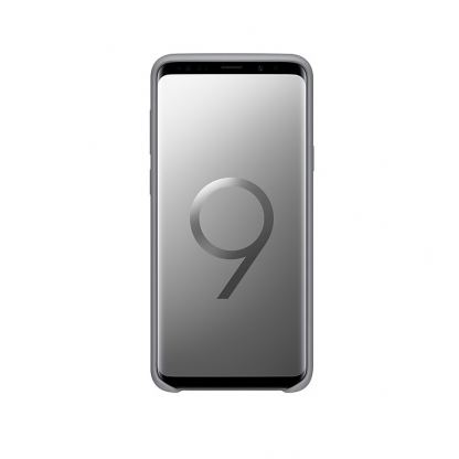 Samsung Silicone Cover Case EF-PG965TB - оригинален силиконов кейс за Samsung Galaxy S9 Plus (сив) 2