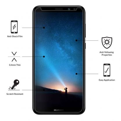 Eiger Tri Flex High Impact Film Screen Protector - качествено защитно покритие за дисплея на Huawei Mate 10 Lite (два броя) 3