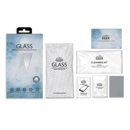 Eiger Tempered Glass Protector 2.5D - калено стъклено защитно покритие за дисплея на Samsung Galaxy A3 (2017) (прозрачен) 8