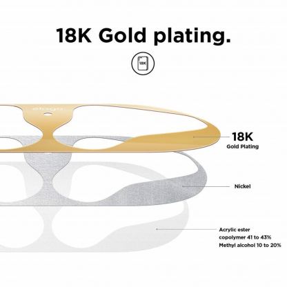 Elago AirPods Dust Guard - комплект метални предпазители против прах за Apple AirPods (златист) 7