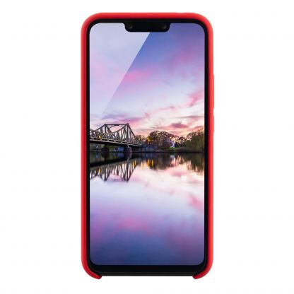 JT Berlin Silicone Case Steglitz - качествен силиконов кейс за Huawei Mate 20 Lite (червен) 2