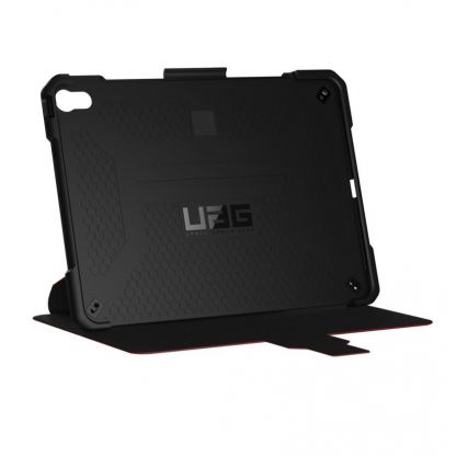 Urban Armor Gear Metropolis Folio Case - удароустойчив хибриден кейс от най-висок клас за iPad Pro 11 (2018) (червен-черен) 3