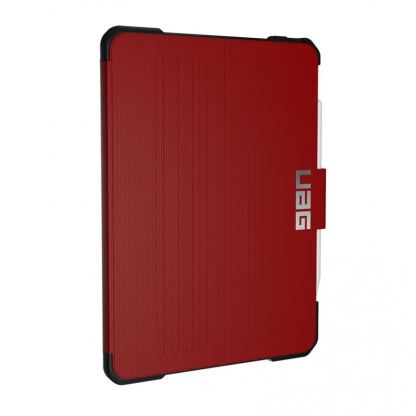 Urban Armor Gear Metropolis Folio Case - удароустойчив хибриден кейс от най-висок клас за iPad Pro 11 (2018) (червен-черен) 6