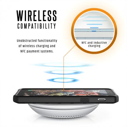 Urban Armor Gear Outback Case - удароустойчив хибриден кейс за Samsung Galaxy A6 (2018) (черен) 2