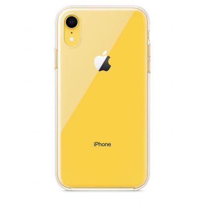 Apple Clear Case - оригинален кейс за iPhone XR (прозрачен) 4