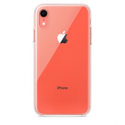 Apple Clear Case - оригинален кейс за iPhone XR (прозрачен) 5
