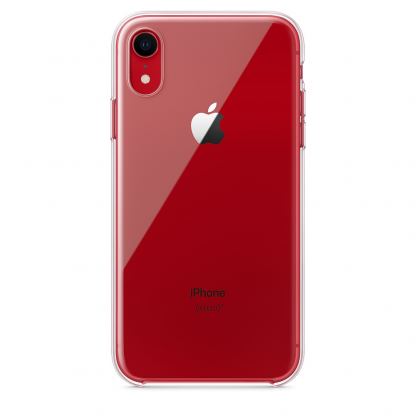 Apple Clear Case - оригинален кейс за iPhone XR (прозрачен) 6