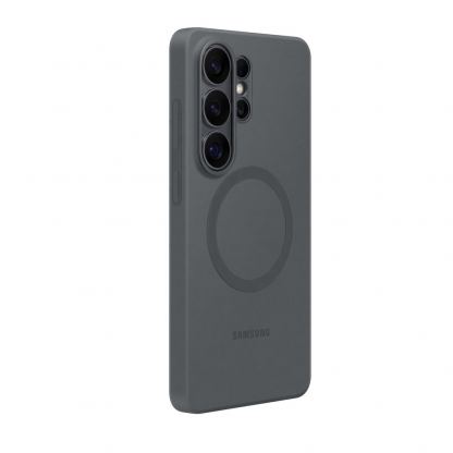 Оригинален силиконов кейс с Qi2 поддръжка за Samsung Galaxy S26 Ultra - Samsung Silicone Magnet Cover Case EF-ES948CBE (черен) 2