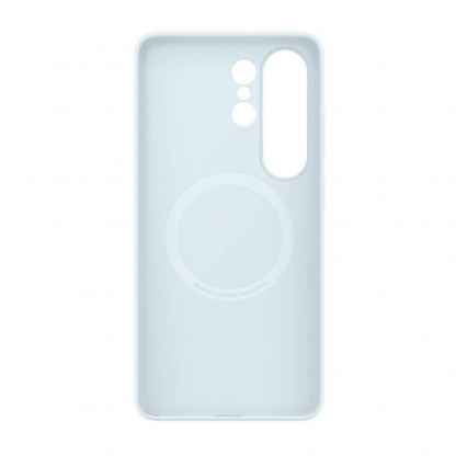 Оригинален силиконов кейс с Qi2 поддръжка за Samsung Galaxy S26 Ultra - Samsung Silicone Magnet Cover Case EF-ES948CLE (светлосин) 4