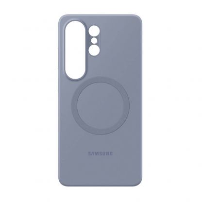 Оригинален силиконов кейс с Qi2 поддръжка за Samsung Galaxy S26 Ultra - Samsung Silicone Magnet Cover Case EF-ES948CVE (син) 3