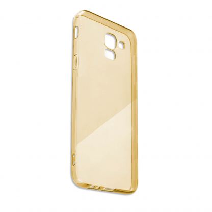 4smarts Soft Cover Invisible Slim - тънък силиконов кейс за iPhone X, iPhone XS (златист) (bulk) 3