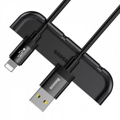 Baseus Auxiliary for Film & Cable Bundle - органайзер за кабели и помощник при поставянето на стъклени протектори за iPhone 11, iPhone XR 5
