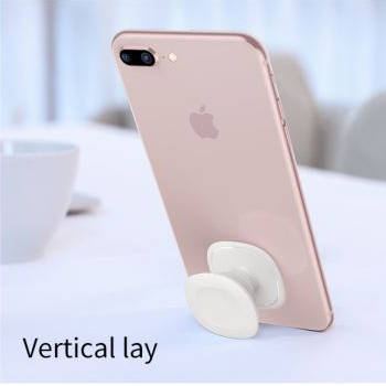 Baseus Airbag Support Holder - поставка и аксесоар против изпускане на вашия смартфон и поставка за кола (бял) 5