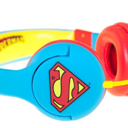 OTL Superman Junior Headphones - слушалки подходящи за деца за мобилни устройства (син) 2