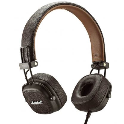 Marshall Major III - слушалки с микрофон за смартфони и мобилни устройства (кафяв) 2
