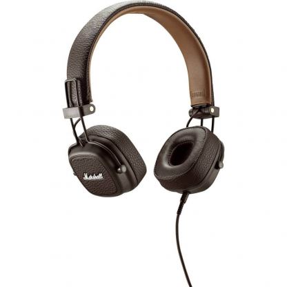 Marshall Major III - слушалки с микрофон за смартфони и мобилни устройства (кафяв) 3