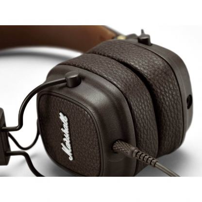 Marshall Major III - слушалки с микрофон за смартфони и мобилни устройства (кафяв) 5