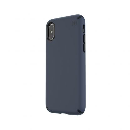 Speck Presidio Pro Case - удароустойчив хибриден кейс за iPhone XS Max (тъмносин) 2