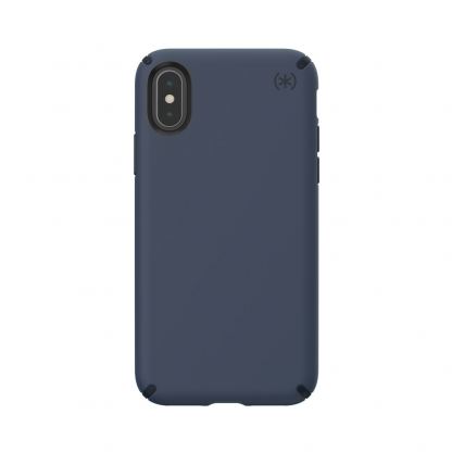 Speck Presidio Pro Case - удароустойчив хибриден кейс за iPhone XS Max (тъмносин) 4