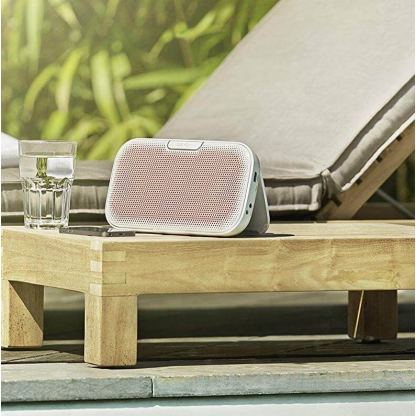 Denon Envaya Premium Desktop Bluetooth Speaker - преносим безжичен спийкър за мобилни устройства с Bluetooth (бял) 10