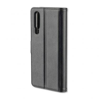 4smarts Premium Wallet Case URBAN - кожен калъф с поставка и отделение за кр. карта за Huawei P30 (черен) 3