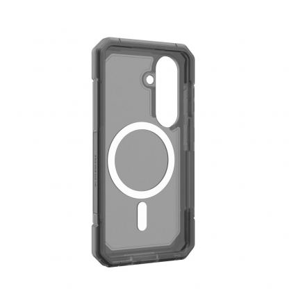 Удароустойчив хибриден кейс с MagSafe за Samsung Galaxy S26 - Urban Armor Gear Trooper MagSafe Case (сив-прозрачен) 7