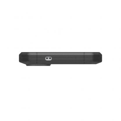 Удароустойчив хибриден кейс с MagSafe за Samsung Galaxy S26 - Urban Armor Gear Trooper MagSafe Case (сив-прозрачен) 11