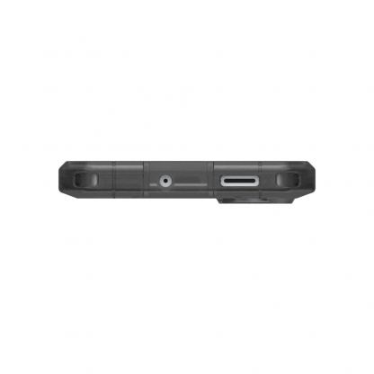Удароустойчив хибриден кейс с MagSafe за Samsung Galaxy S26 - Urban Armor Gear Trooper MagSafe Case (сив-прозрачен) 12