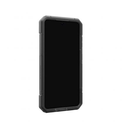 Удароустойчив хибриден кейс с MagSafe за Samsung Galaxy S26 - Urban Armor Gear Trooper MagSafe Case (сив-прозрачен) 13