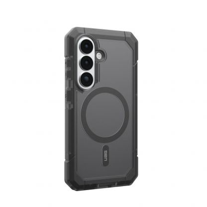 Удароустойчив хибриден кейс с MagSafe за Samsung Galaxy S26 - Urban Armor Gear Trooper MagSafe Case (сив-прозрачен) 15