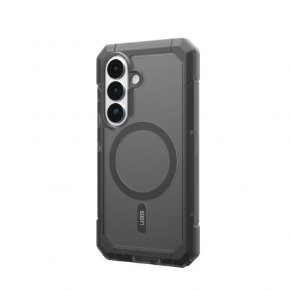 Удароустойчив хибриден кейс с MagSafe за Samsung Galaxy S26 - Urban Armor Gear Trooper MagSafe Case (сив-прозрачен) 16