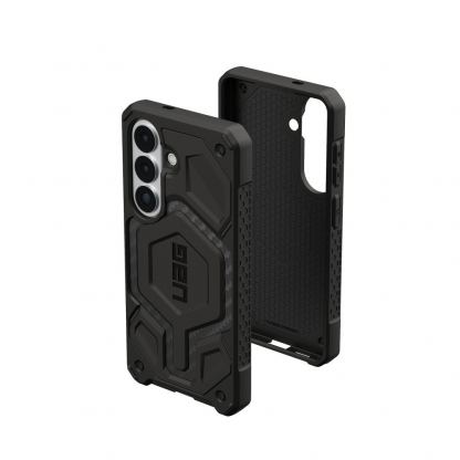 Удароустойчив хибриден кейс с MagSafe за Samsung Galaxy S26 - Urban Armor Gear Monarch Pro Case (черен-карбон) 2