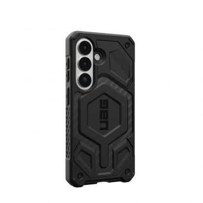 Удароустойчив хибриден кейс с MagSafe за Samsung Galaxy S26 - Urban Armor Gear Monarch Pro Case (черен-карбон) 3