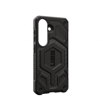Удароустойчив хибриден кейс с MagSafe за Samsung Galaxy S26 - Urban Armor Gear Monarch Pro Case (черен-карбон) 12