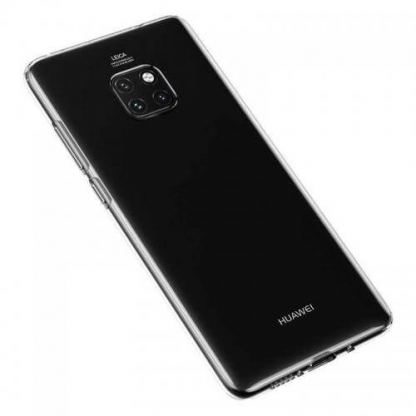 Baseus Simple Case - силиконов (TPU) калъф за Huawei Mate 20 Pro (прозрачен) 2