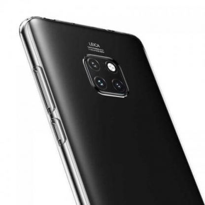 Baseus Simple Case - силиконов (TPU) калъф за Huawei Mate 20 Pro (прозрачен) 3