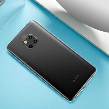 Baseus Simple Case - силиконов (TPU) калъф за Huawei Mate 20 Pro (прозрачен) 5
