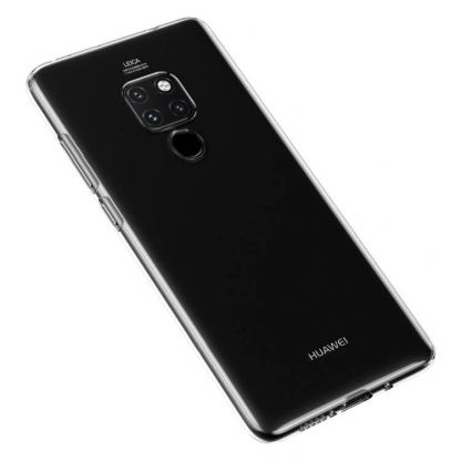 Baseus Simple Case - силиконов (TPU) калъф за Huawei Mate 20 (прозрачен) 2