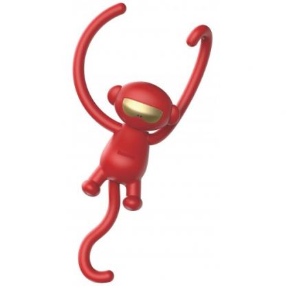 Baseus Monkey-Shaped Vehicle Fragrance - ароматизатор за автомобил с формата на маймунка (червен) 2