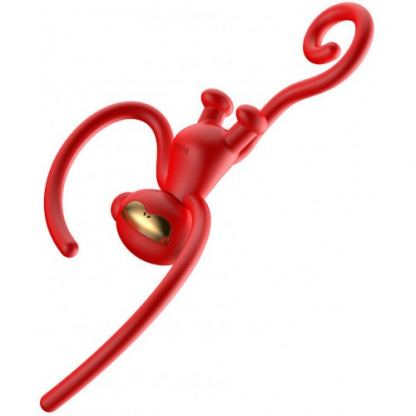 Baseus Monkey-Shaped Vehicle Fragrance - ароматизатор за автомобил с формата на маймунка (червен) 9
