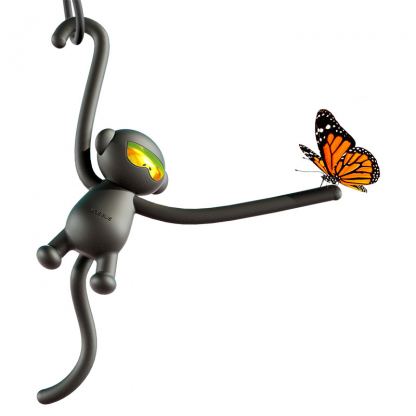 Baseus Monkey-Shaped Vehicle Fragrance - ароматизатор за автомобил с формата на маймунка (черен) 4