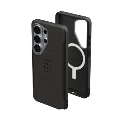 Удароустойчив хибриден кейс с MagSafe за Samsung Galaxy S26 Ultra - Urban Armor Gear Civilian MagSafe Case (черен) 2