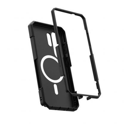 Удароустойчив хибриден кейс с MagSafe за Samsung Galaxy S26 Ultra - Urban Armor Gear Trooper MagSafe Case (черен) 4